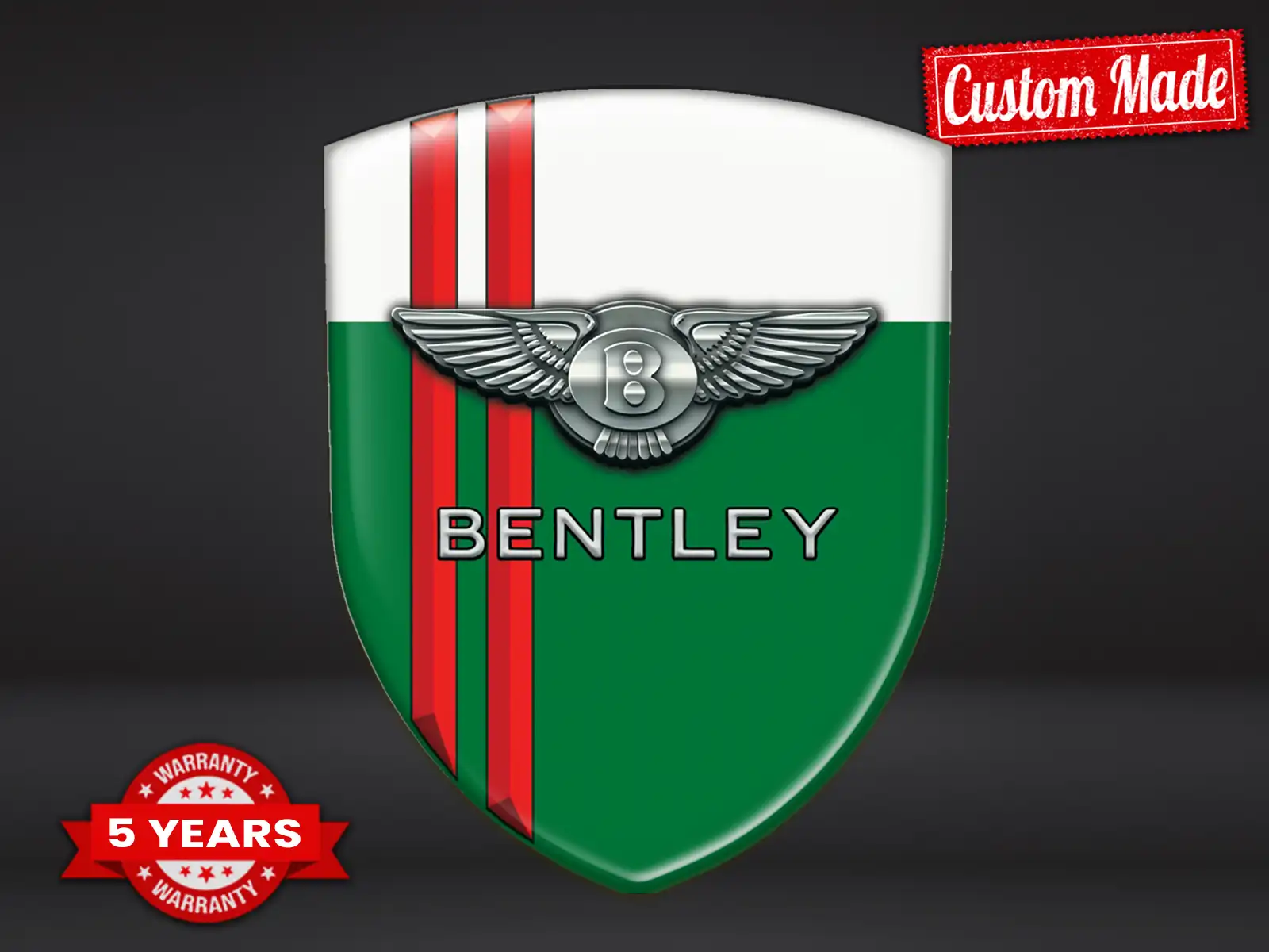 Bentley Heckscheibenaufkleber Limitiert Exklusiv Anpassbar